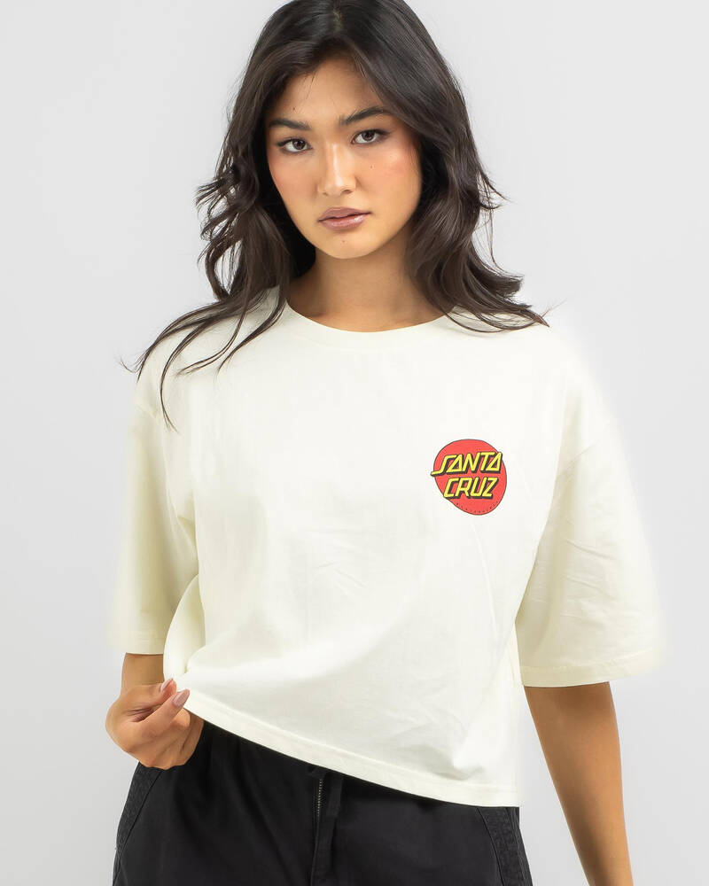 Santa Cruz Classic Dot T-Shirt for Womens
