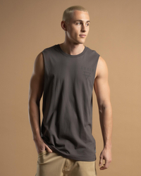 Lucid Enclose Muscle Tank for Mens image number null