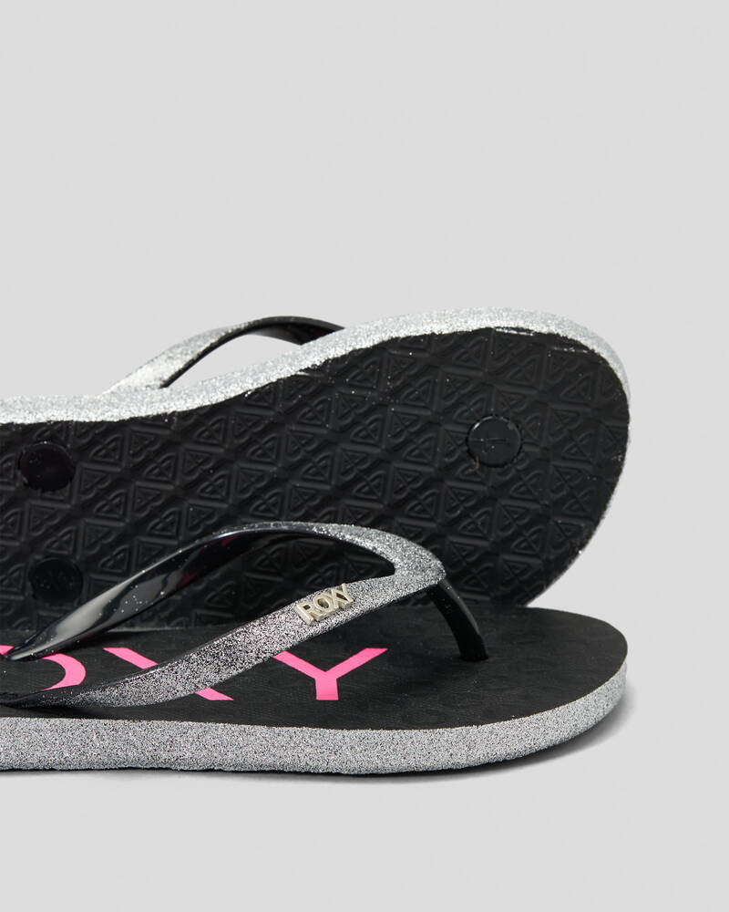 Roxy Girls' RG Viva Glitter Thongs for Womens