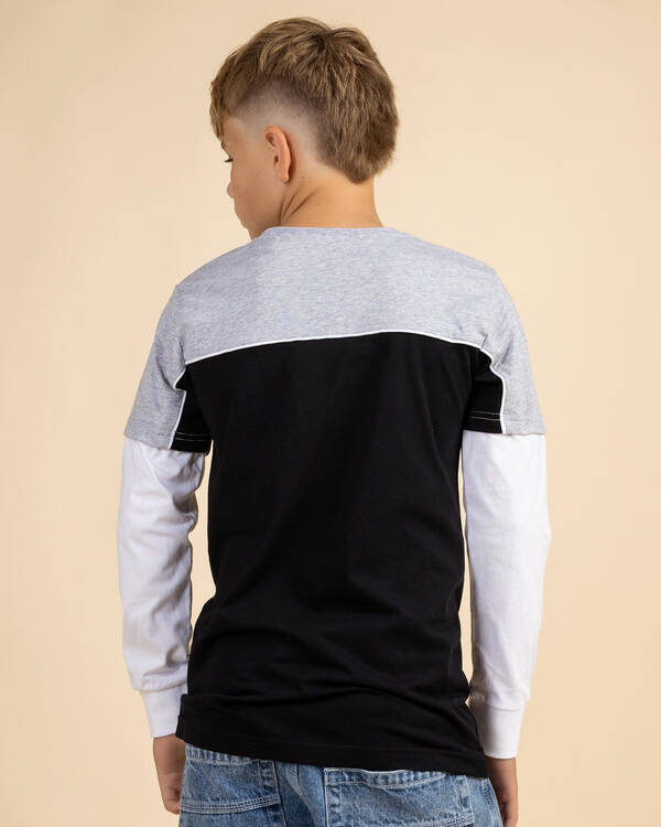 Jacks Boys' Cloudline Layered Long Sleeve T-Shirt for Mens