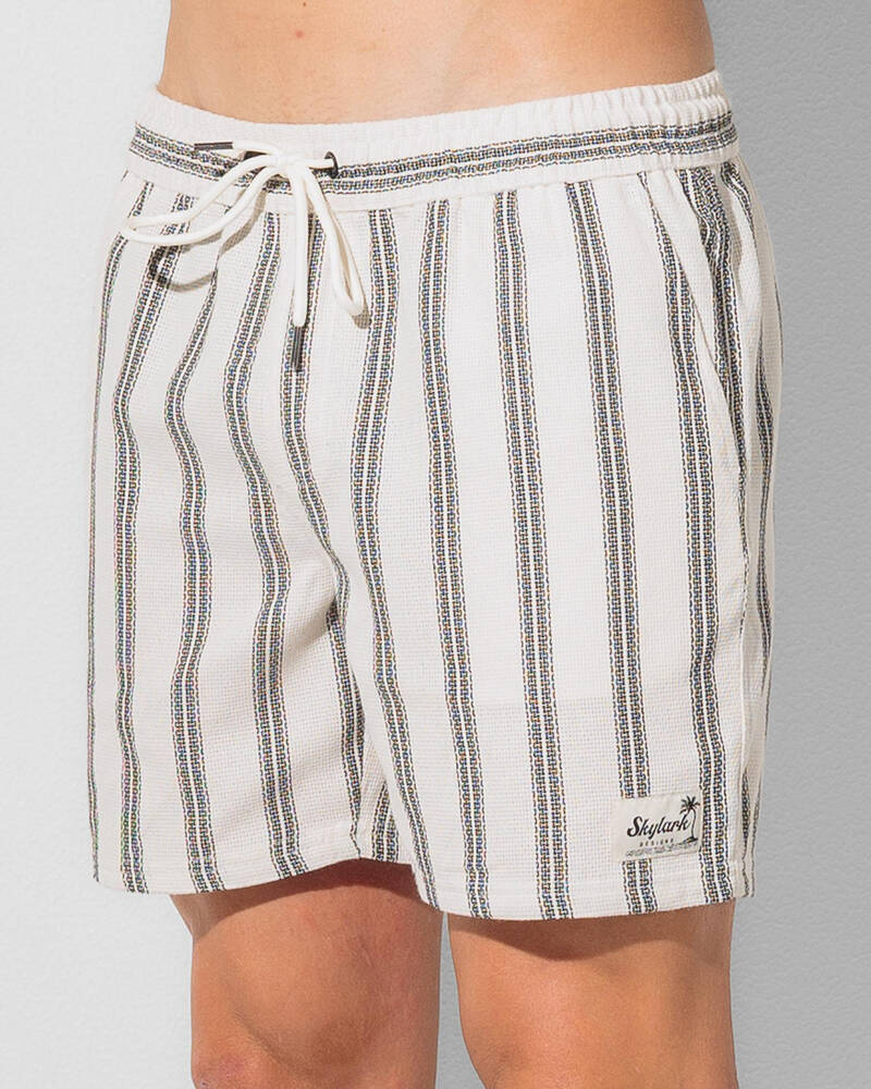 Skylark Sharp Elastic Waist Shorts for Mens