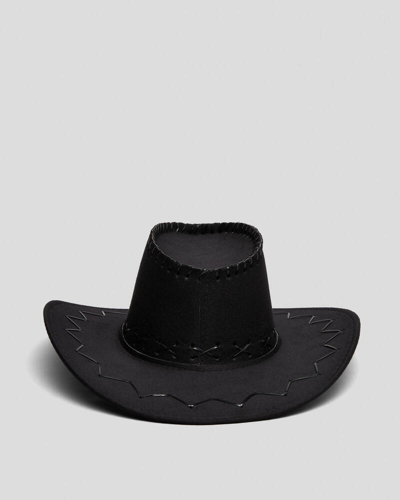 Ava And Ever Suede Look Cowgirl Hat for Womens