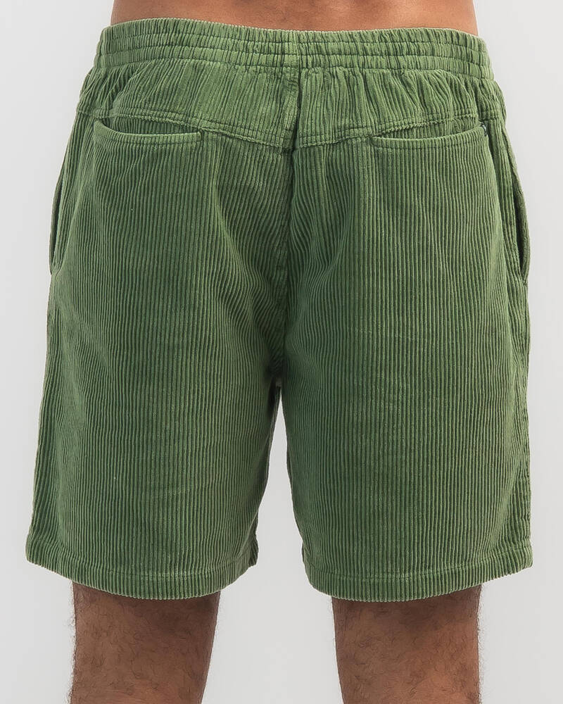 Stussy Wide Wale Cord Beach Shorts for Mens