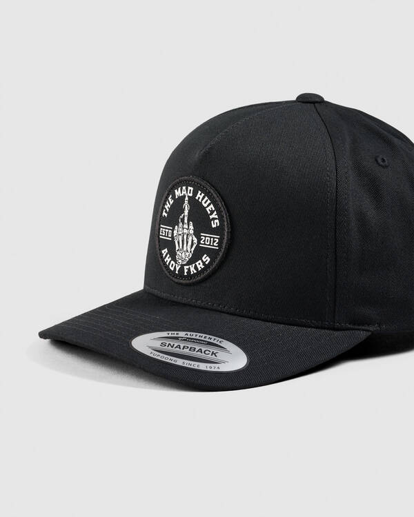 The Mad Hueys Fkrs Ahoy Twill Snapback for Mens