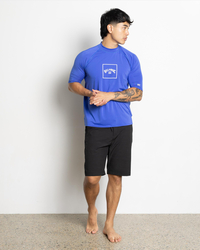 Billabong Boxed Arch Short Sleeve Rash Vest for Mens image number null