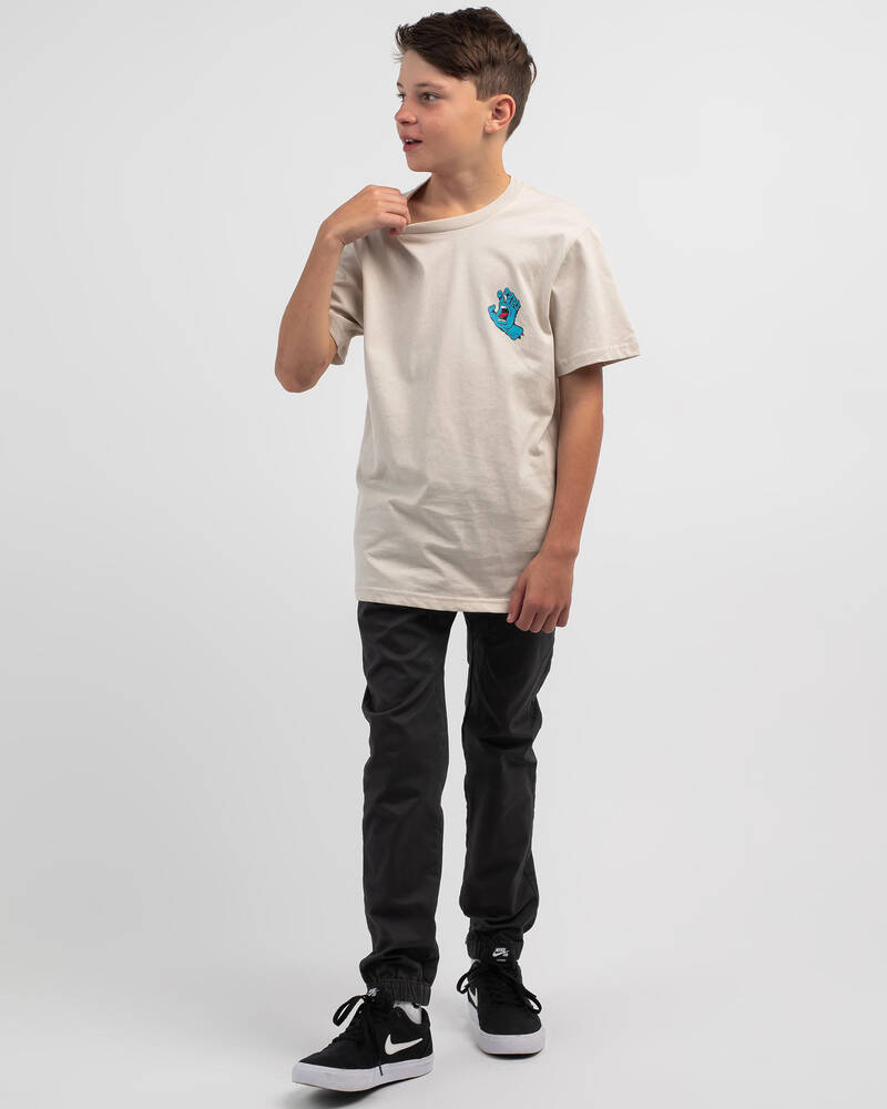 Santa Cruz Boys' Screaming Hand T-Shirt for Mens