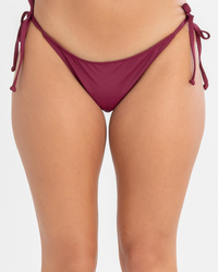 Kaiami Lara Classic Tie Side Bikini Bottom for Womens image number null