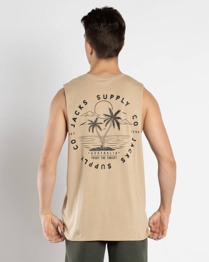 Jacks Find Paradise Muscle Tank for Mens