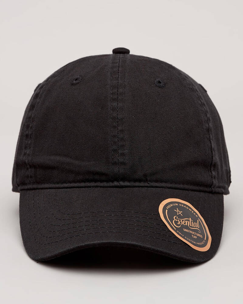 Unit Essential Unstructured Dad Strapback Cap for Mens