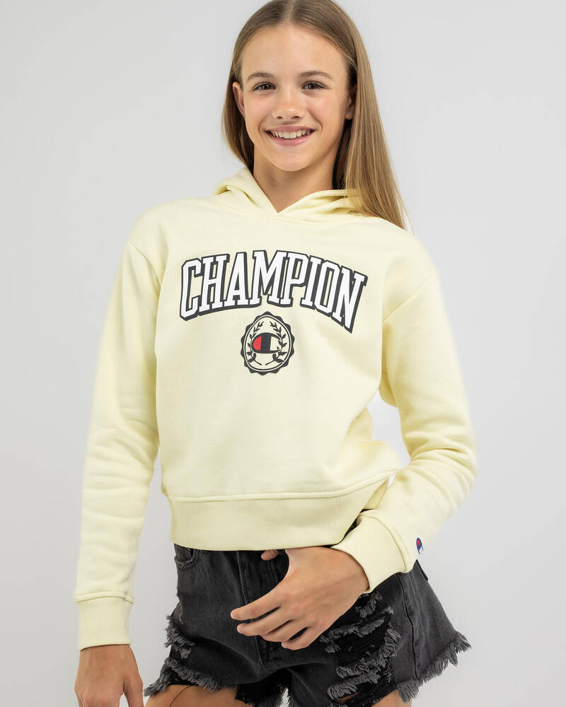 Champion Girls' Sporty Boxy Hoodie for Womens