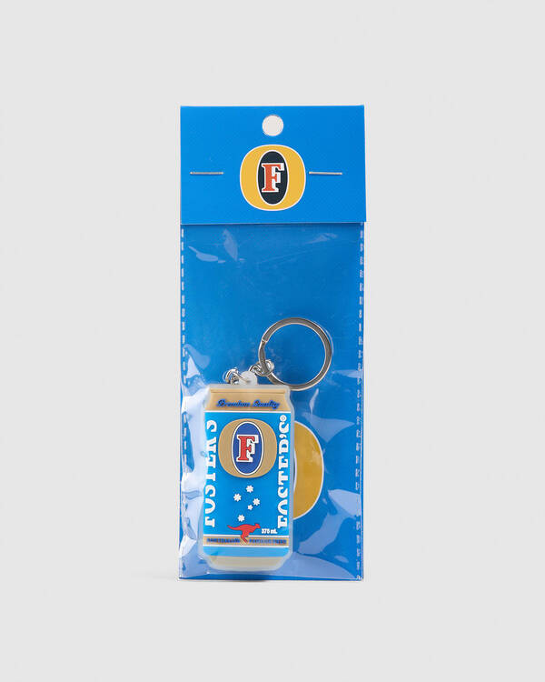 Fosters Can Shaped Keyring for Mens