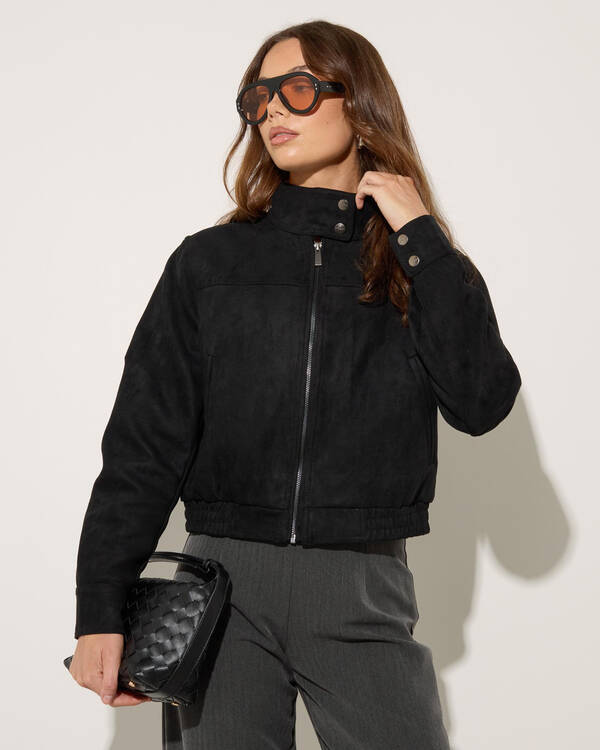 Ramona Faux Suede Jacket