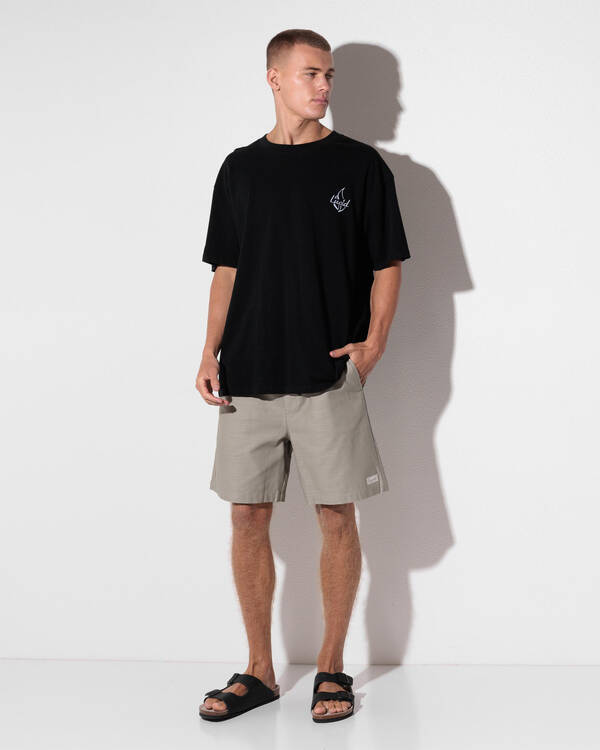 Lucid Comet Elastic Waist Shorts for Mens