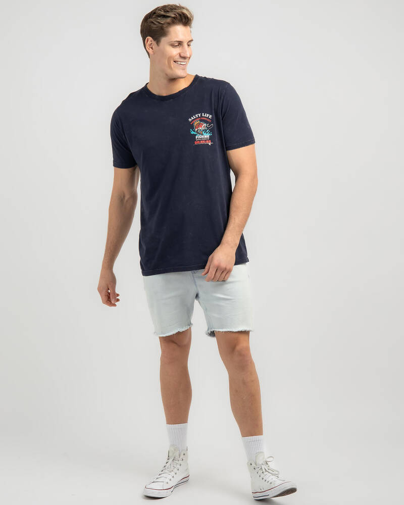 Salty Life Predict T-Shirt for Mens