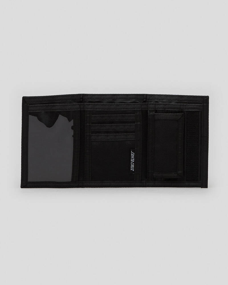 Santa Cruz MFG Pop Dot Tri-fold Wallet for Mens