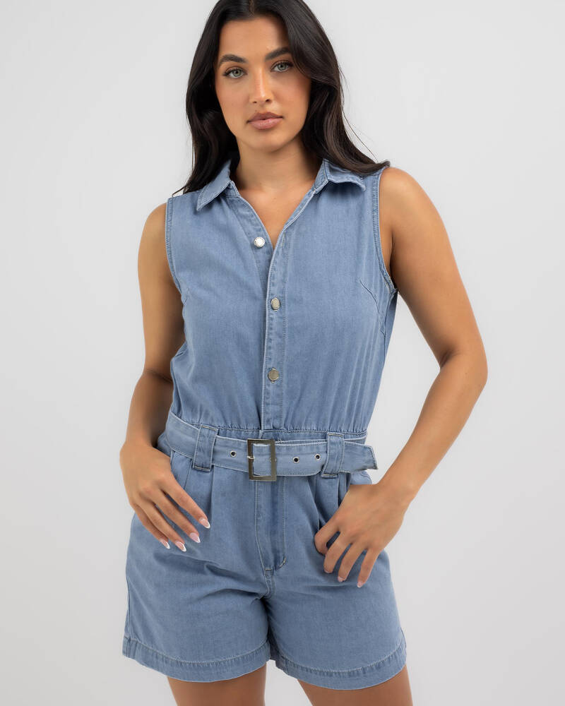 Country Denim Savannah Playsuit for Womens