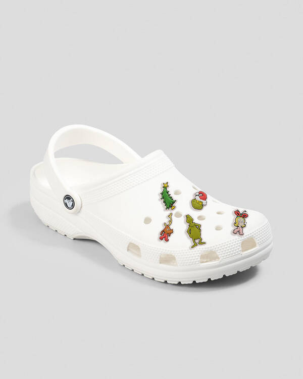 Crocs The Grinch Jibbitz 5 Pack for Unisex
