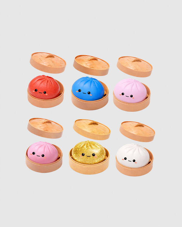 Keycraft Mystery Dumpling Squishy Fidget Toy Blind Box for Unisex