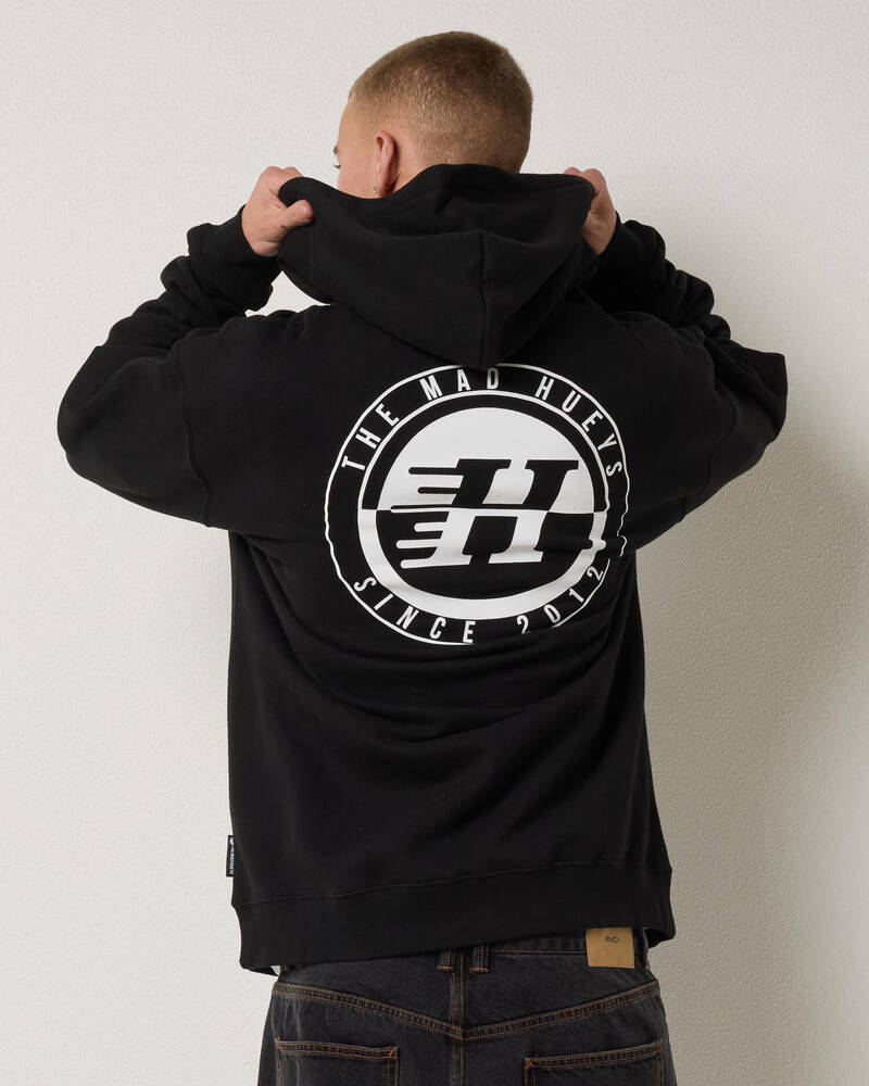 The Mad Hueys H Series Split Zip Hoodie for Mens