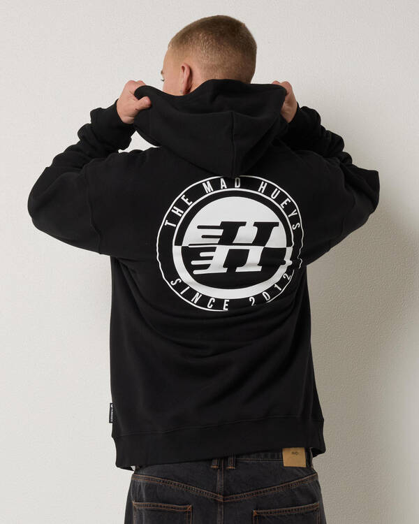 The Mad Hueys H Series Split Zip Hoodie for Mens