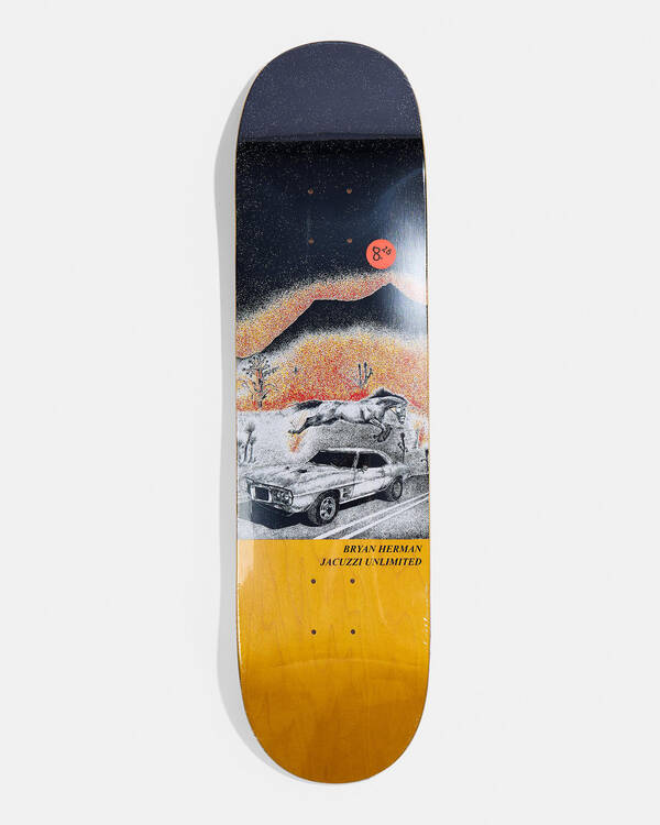 Bryan Herman Fire Bird EX7 8.25" Skateboard Deck