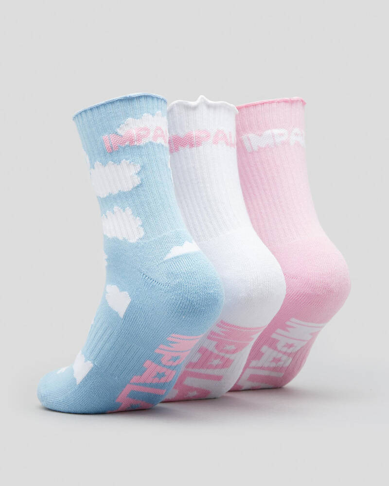 Impala Womens Frill Sock Pack for Womens