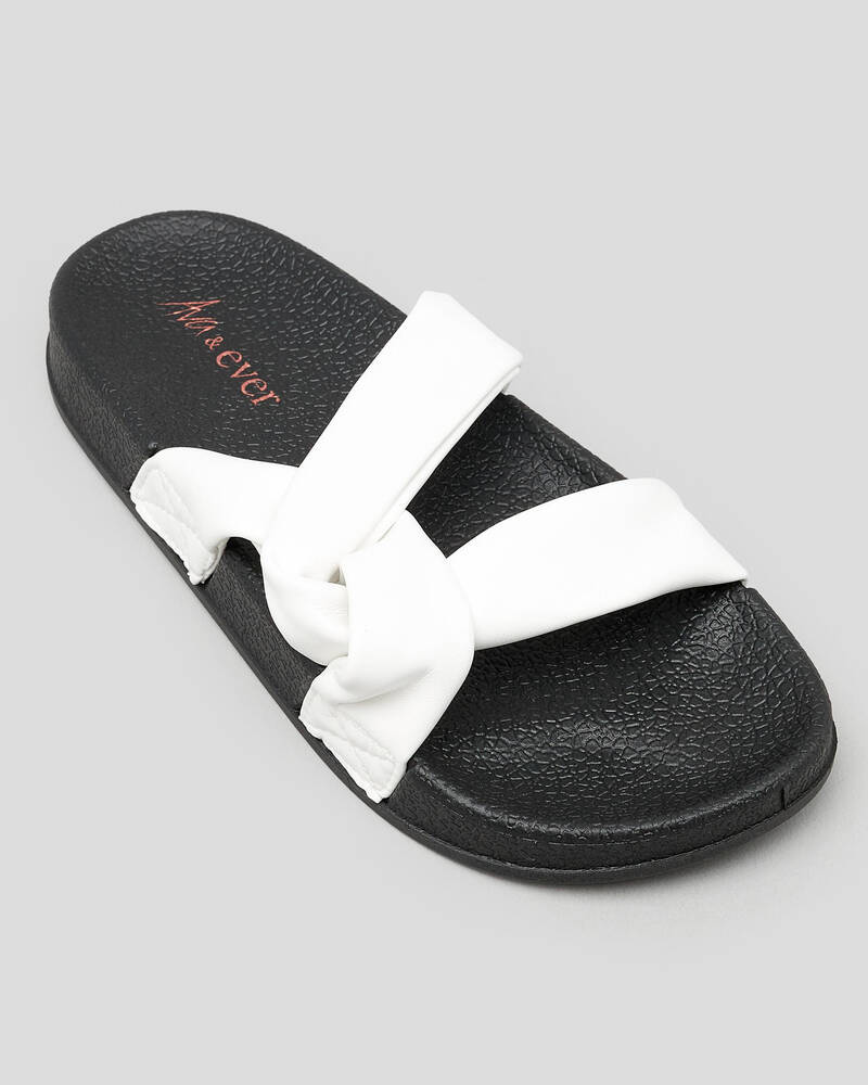 Ava And Ever Girls' Alba Slide Sandals for Womens
