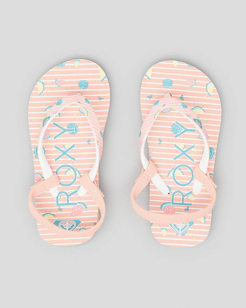 Roxy Toddlers' Pebbles Thongs for Womens