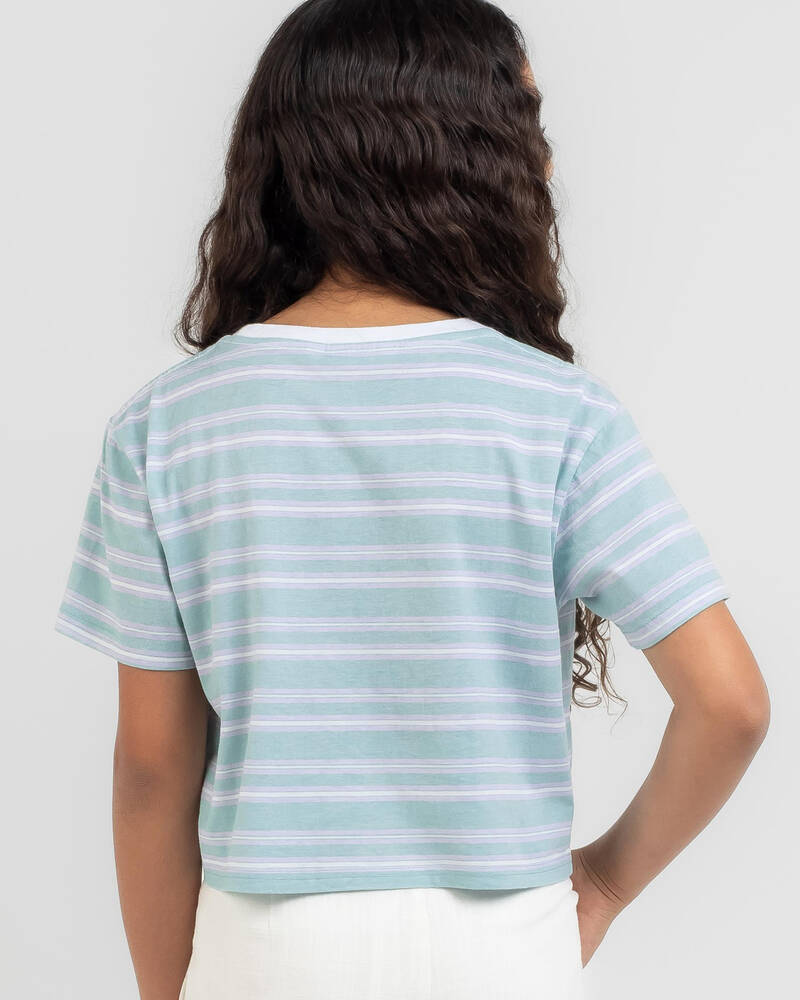 Rusty Girls' Throwback Cropped T-Shirt for Womens