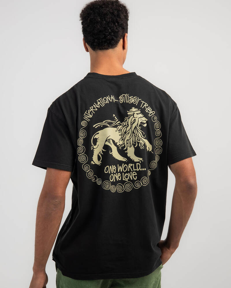 Stussy Lion 50/50 Pigment T-Shirt for Mens