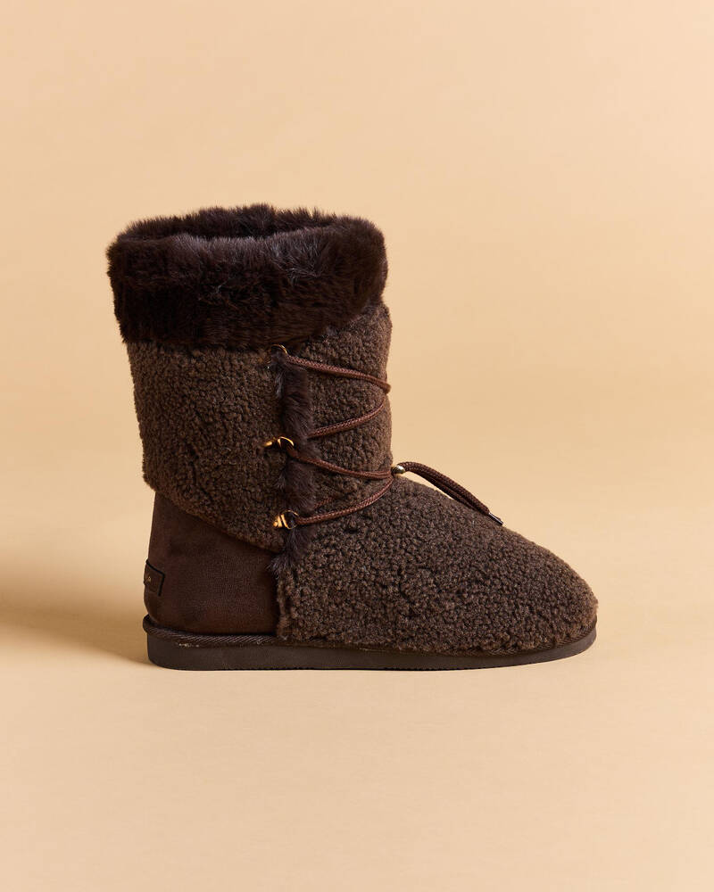 Mooloola Camille Slipper Boots for Womens