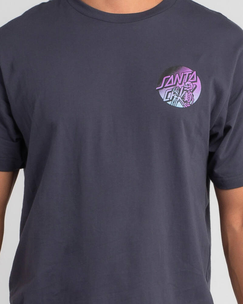 Santa Cruz Dope Planet Fade T-Shirt for Mens