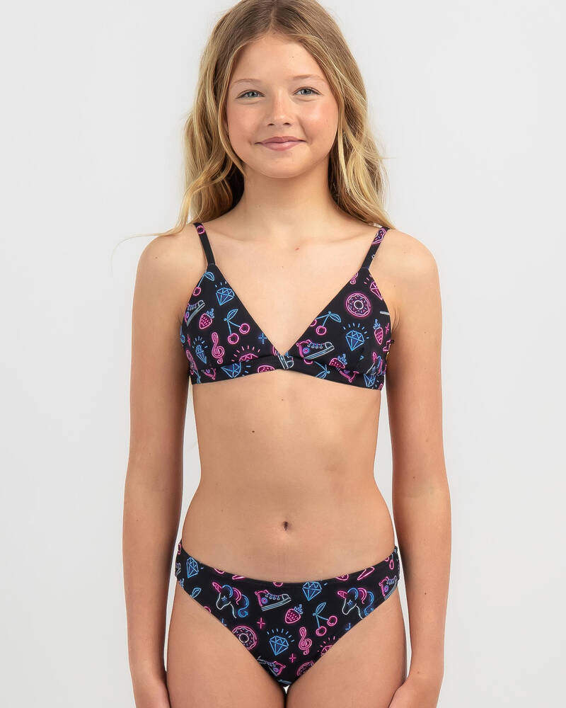 Kaiami Girls' Harajuku Triangle Bikini Set for Womens