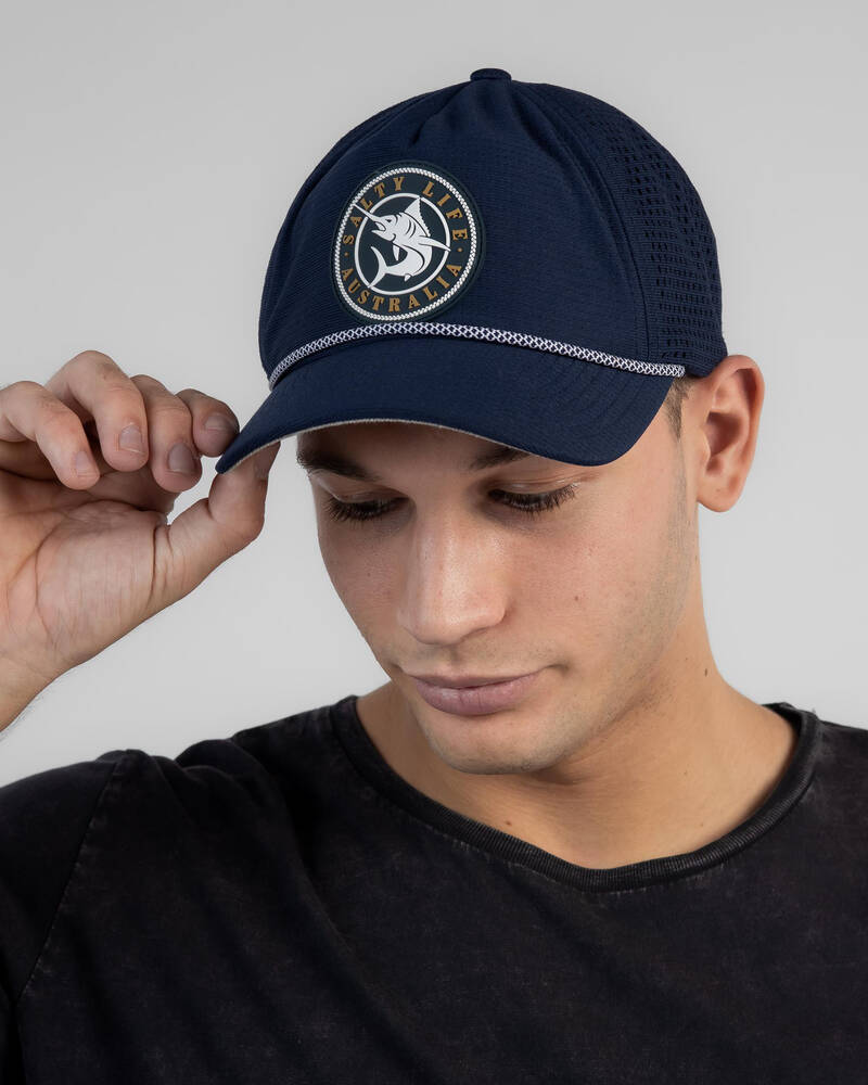 Salty Life Ahoy Snapback Cap for Mens