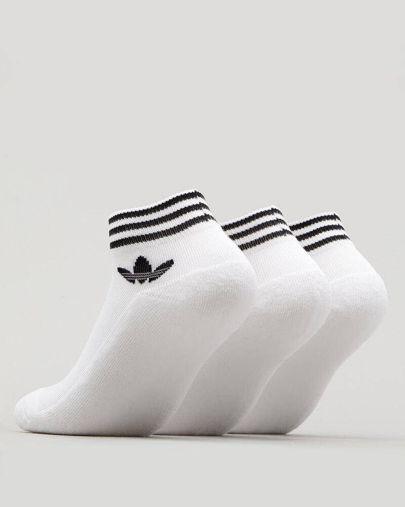 adidas Junior Boys' Trefoil Ankle Socks for Mens