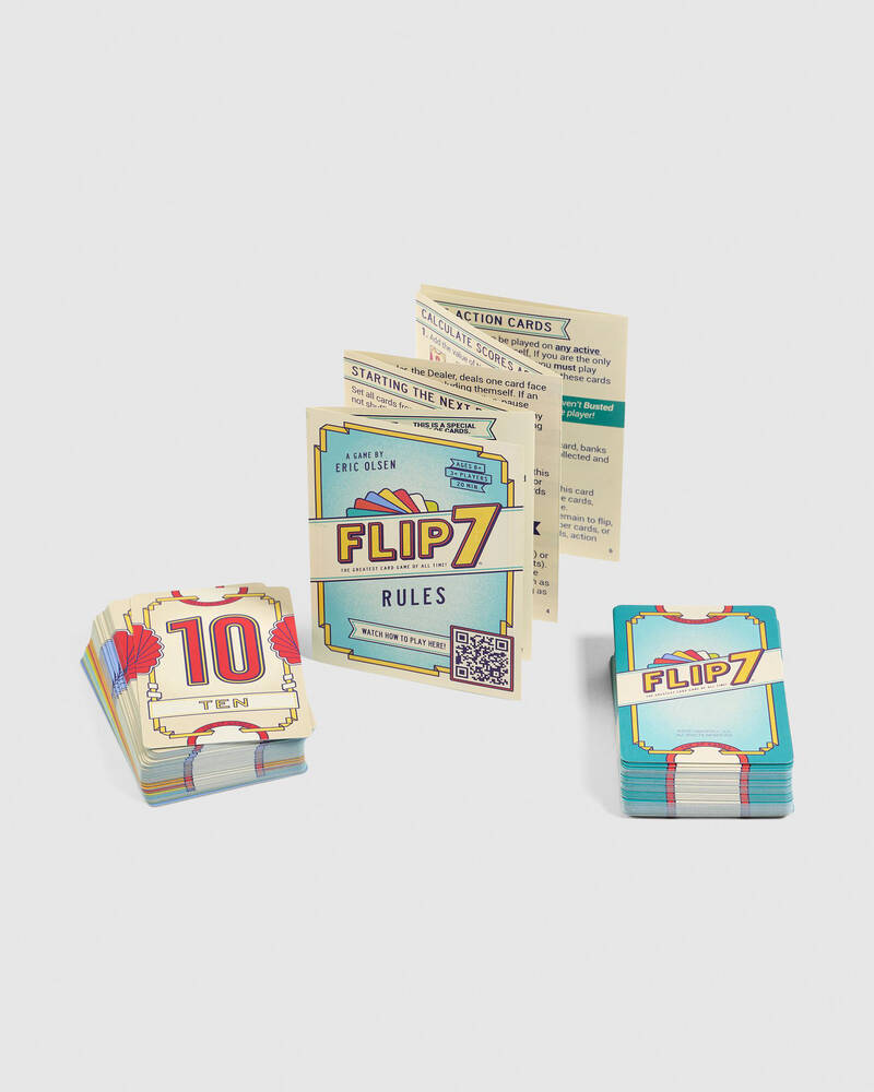 VR Distribution Flip 7 Card Game for Unisex