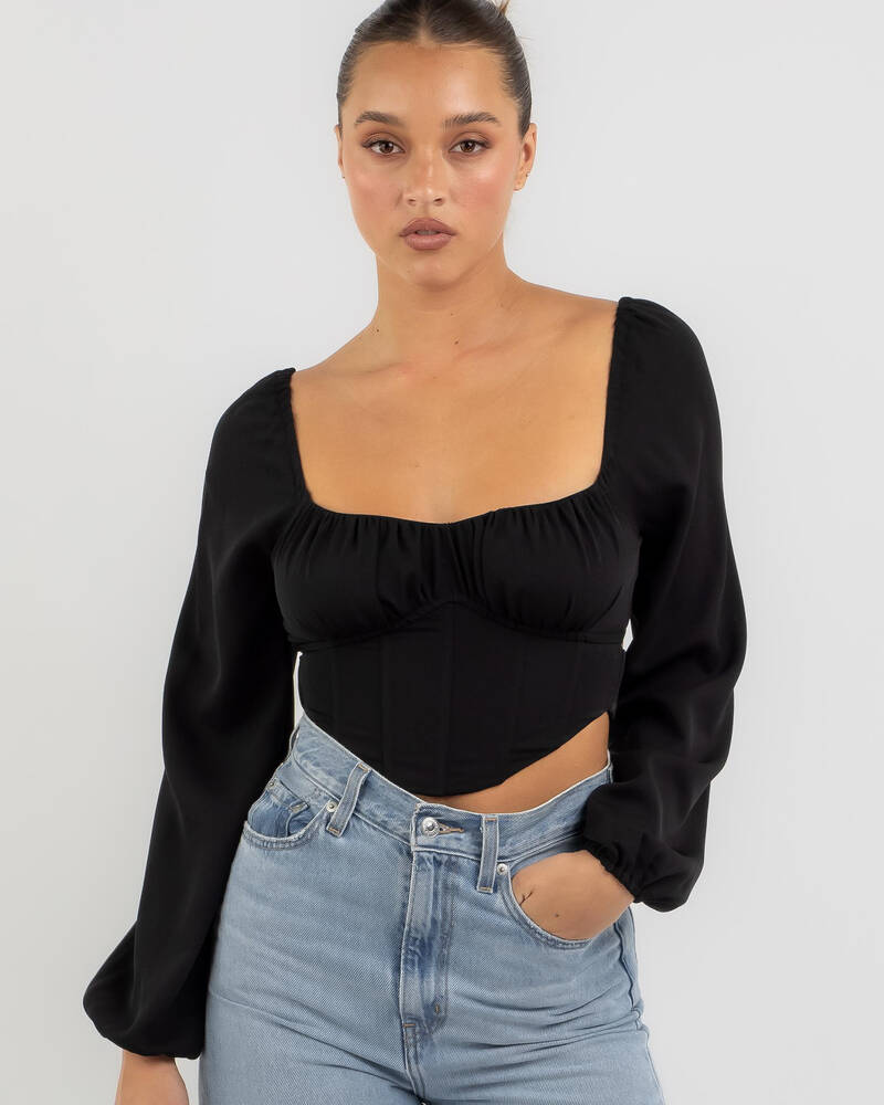 Ava And Ever Baby Love Corset Top for Womens