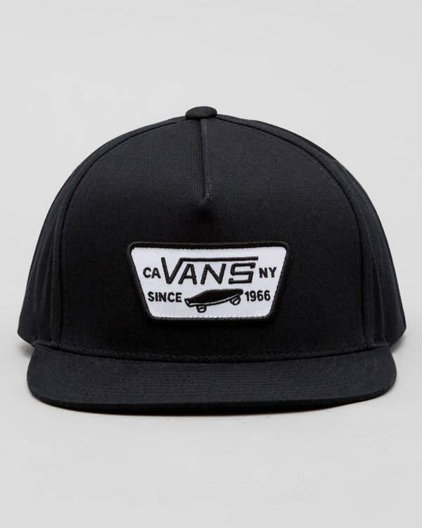 Vans Full Patch Snapback Cap for Mens
