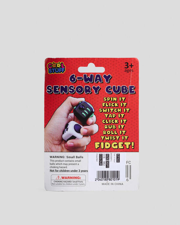 Get It Now 6 Way Sensory Cube Toy for Unisex
