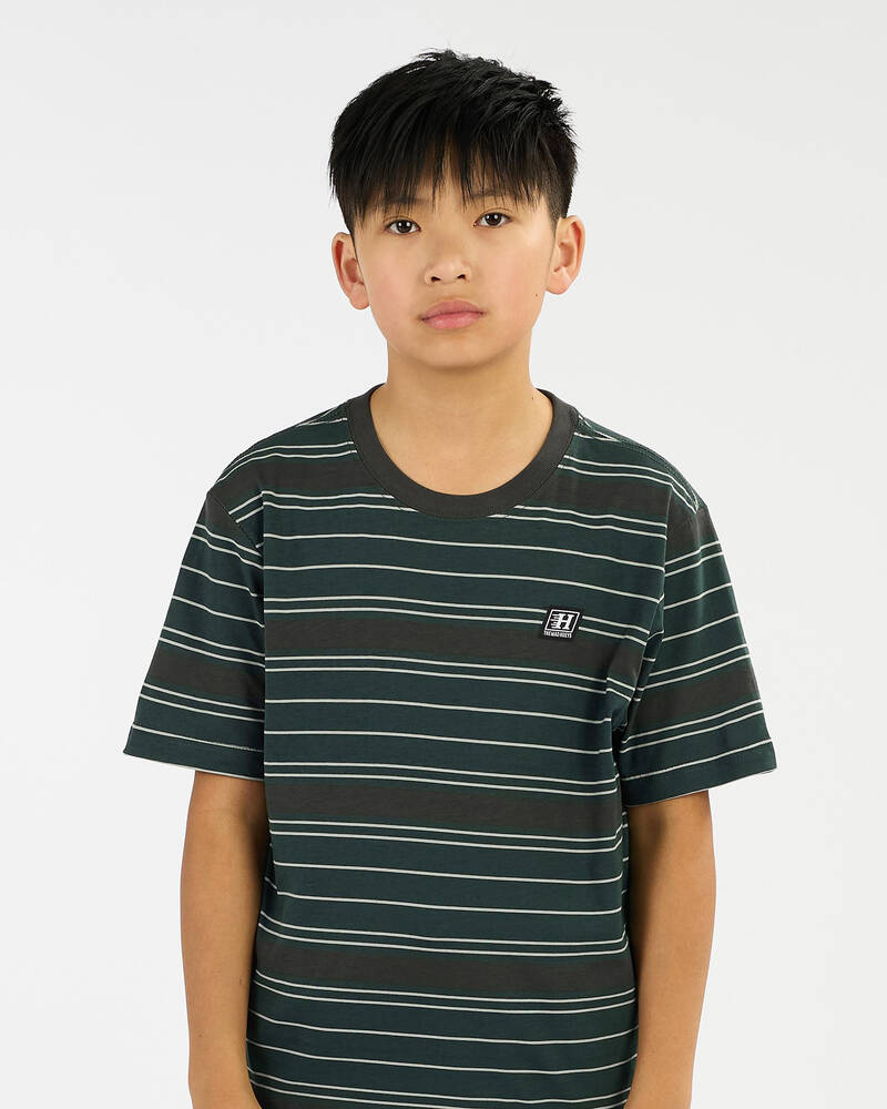 The Mad Hueys Boys' Parallel Stripe Hueys T-Shirt for Mens