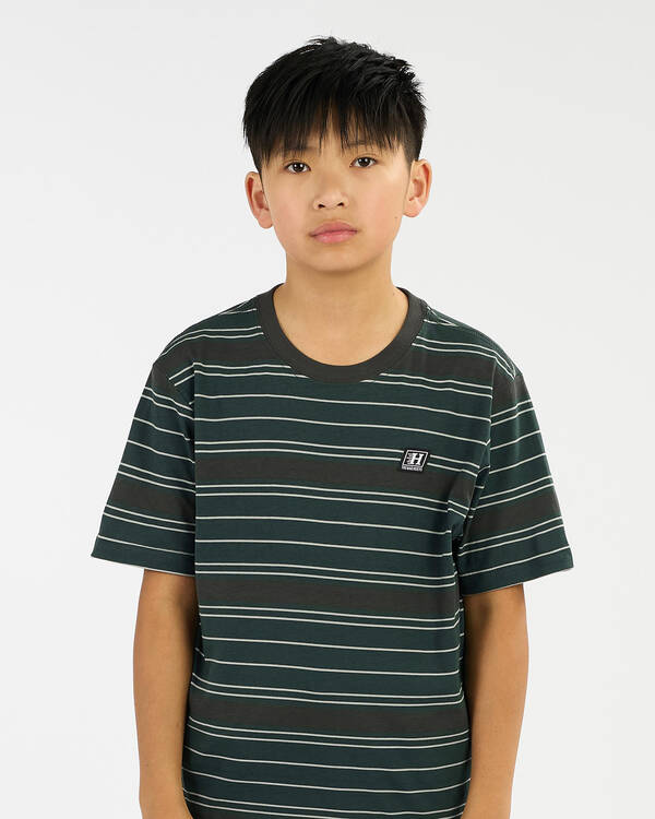 The Mad Hueys Boys' Parallel Stripe Hueys T-Shirt for Mens