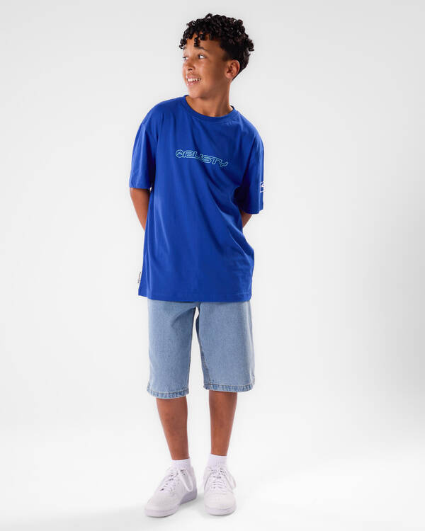 Rusty Boys' Outliner T-Shirt for Mens