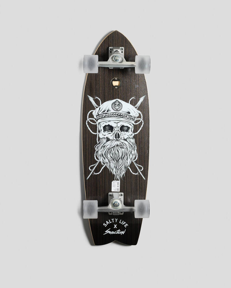 Sanction Blackbeard Surf Truck Cruiser Skateboard for Mens