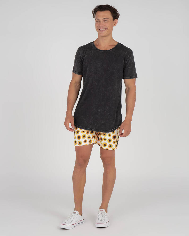 Skylark Sunflower Mully Shorts for Mens
