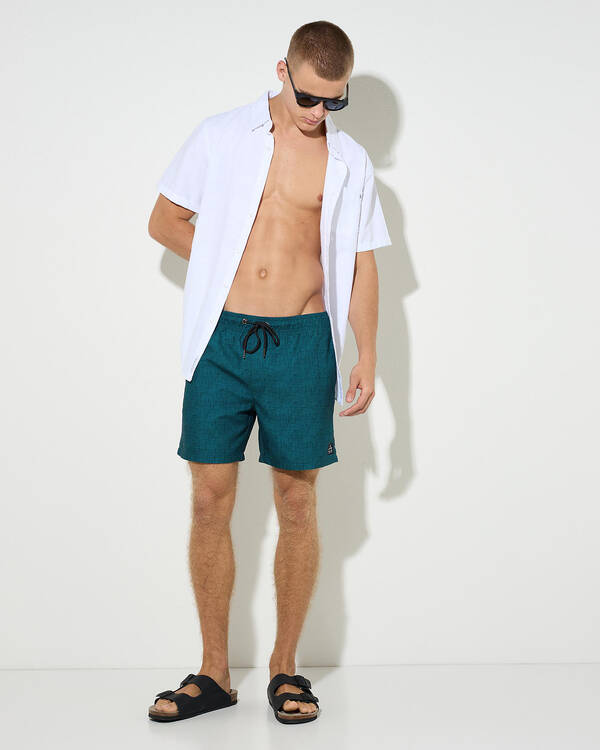 Lucid Marlow Elastic Waist Shorts for Mens