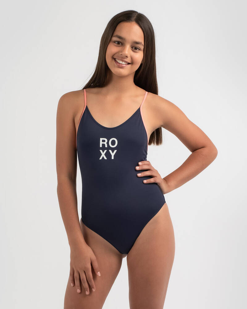 Roxy Girls' Summer Good Wave One Piece Swimsuit for Womens