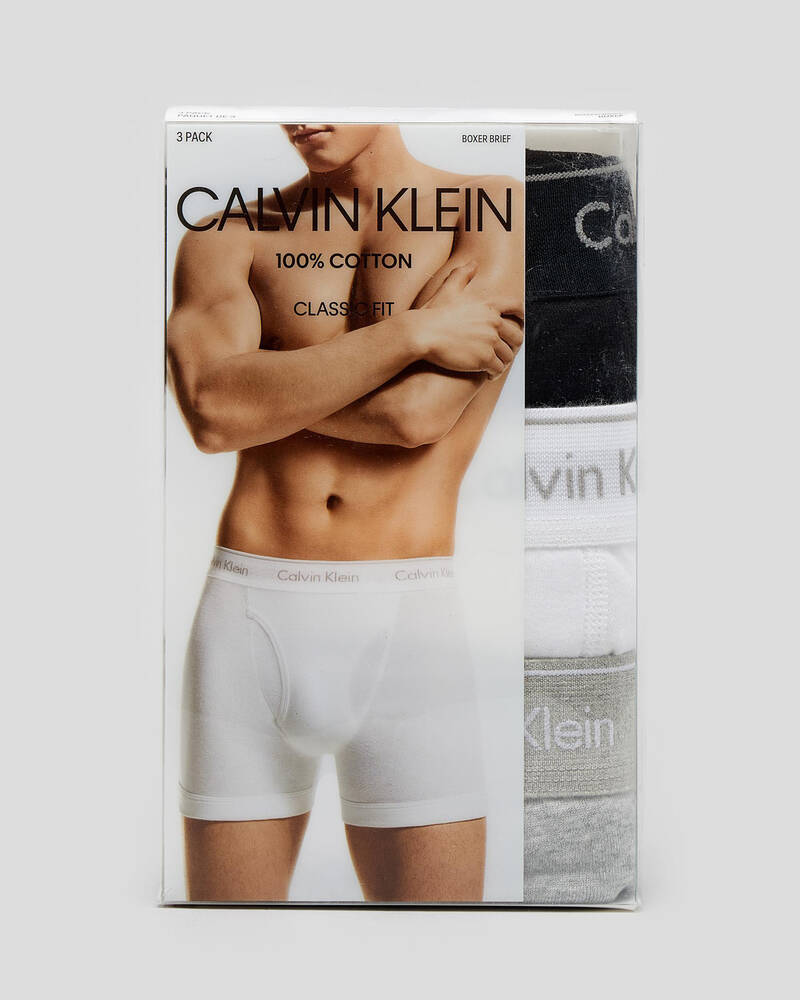 Calvin Klein Cotton Classics Boxer Brief 3 Pack for Mens