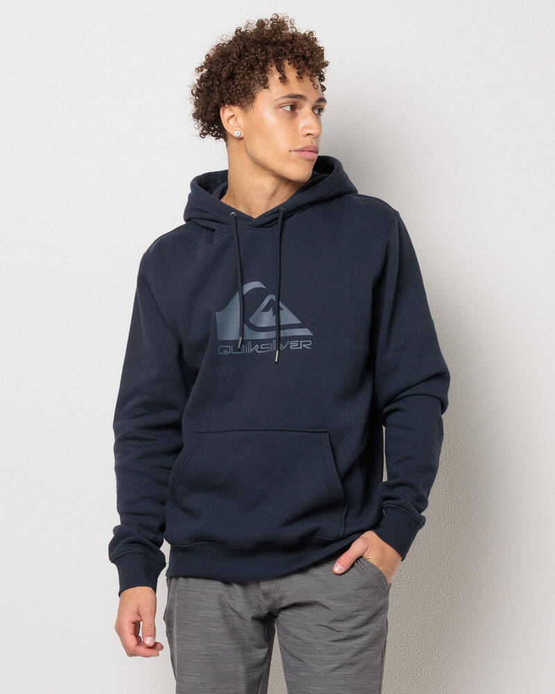 Quiksilver Comp Logo Hoodie for Mens