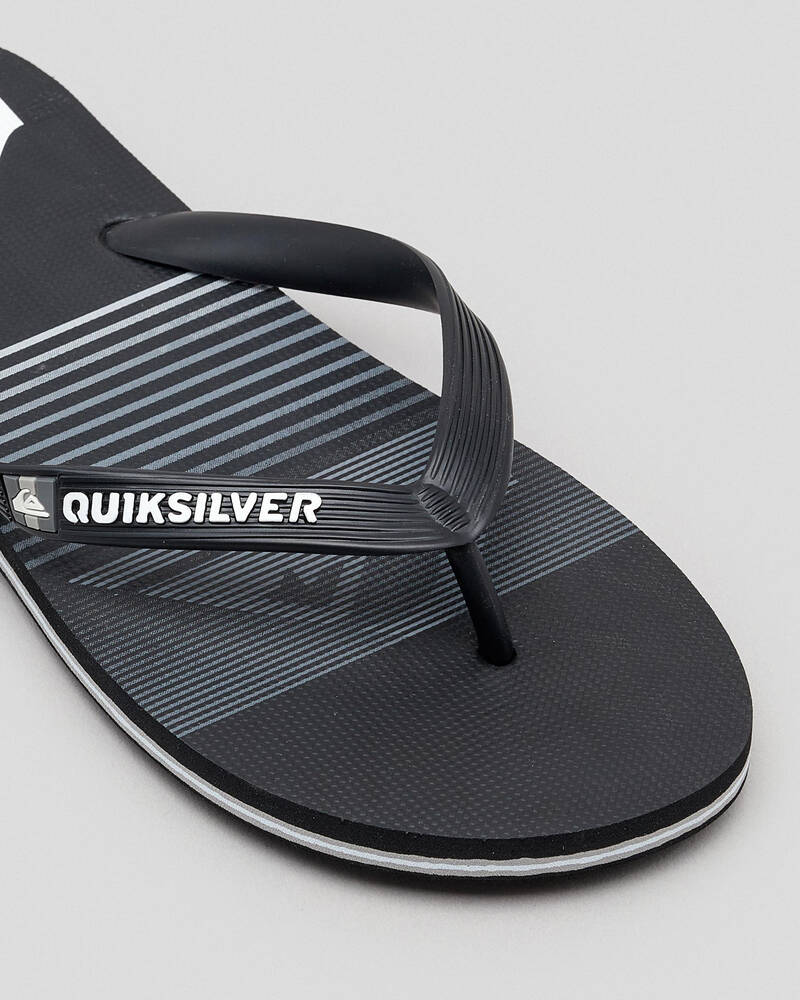 Quiksilver Molokai Slab Thongs for Mens