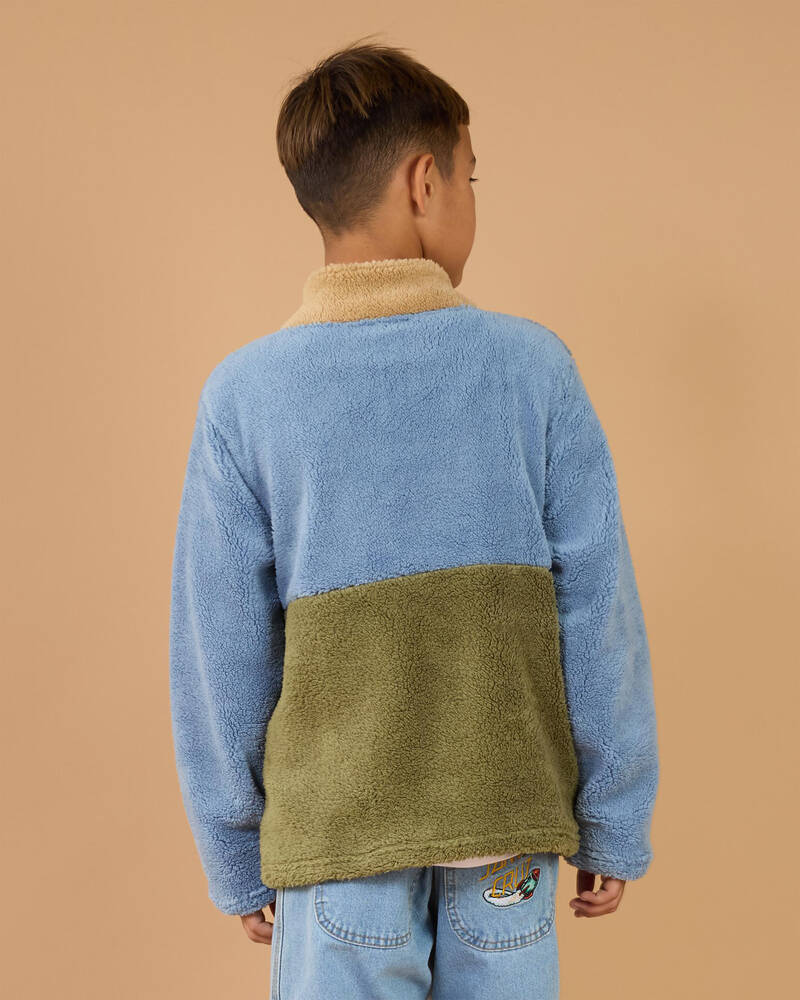 Rip Curl Boys' Block Party Polar Jacket for Mens